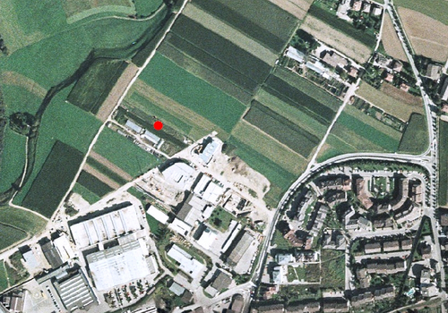Aerial images: Weather station Bruneck