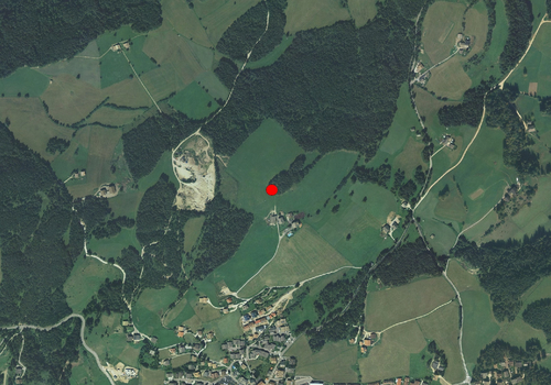 Luftbild: Wetterstation Deutschnofen