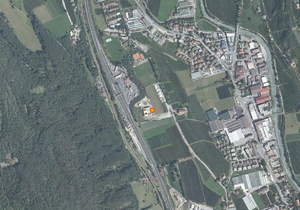 Aerial images: Weather station Brixen
