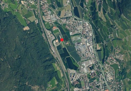 Luftbild: Wetterstation Brixen Vahrn