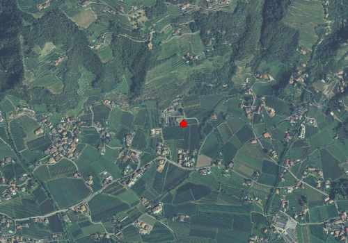 Aerial images: Weather station Meran
