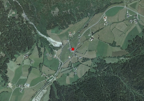Luftbild: Wetterstation Antholz Obertal