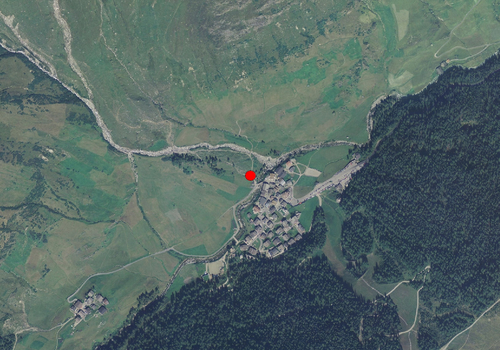 Aerial images: Weather station Pfelders