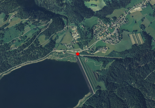 Aerofotografia: Stazione meteo S. Valburga