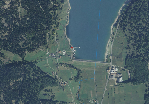 Aerial images: Weather station St. Valentin a.d. Haide