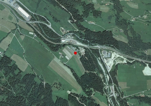 Aerial images: Weather station Welsberg
