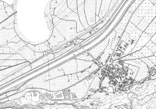 Technical map: Gauging station ETSCH BEI SALURN